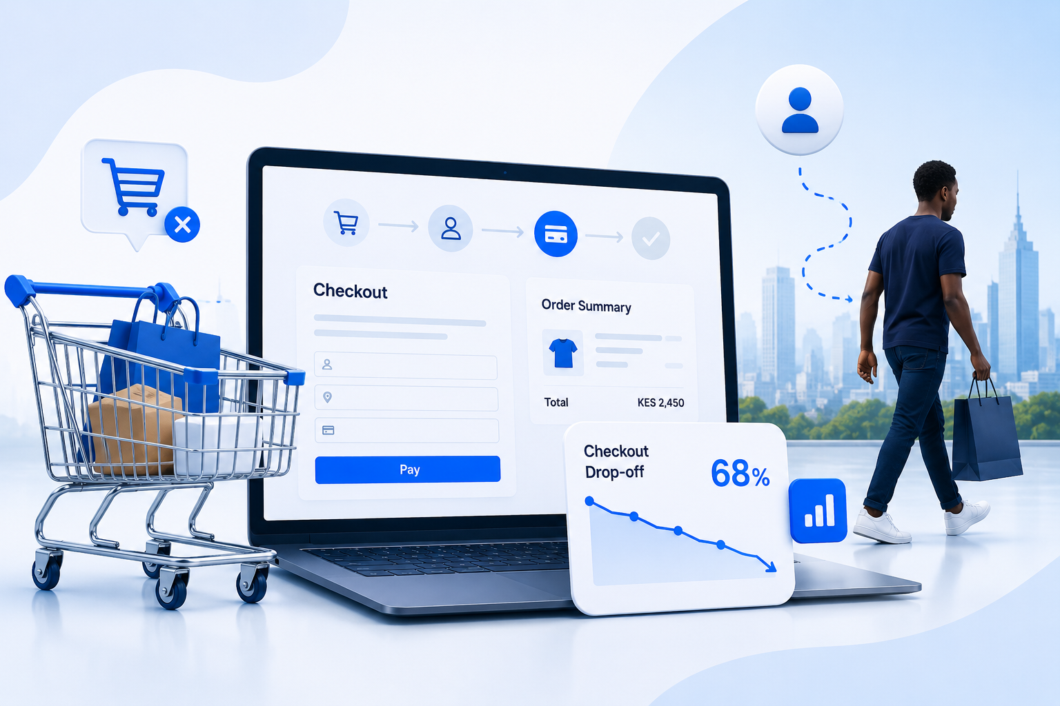Why Most Kenyan E-commerce Checkouts Lose Half Their Customers